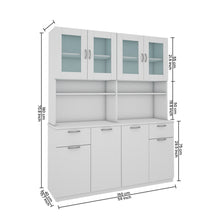 Load image into Gallery viewer, Modish Crockery Unit - 4Door - White
