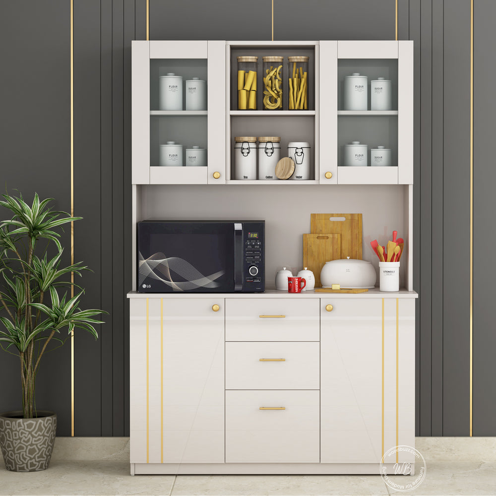 Edith Crockery Unit | HDHMR | Champagne