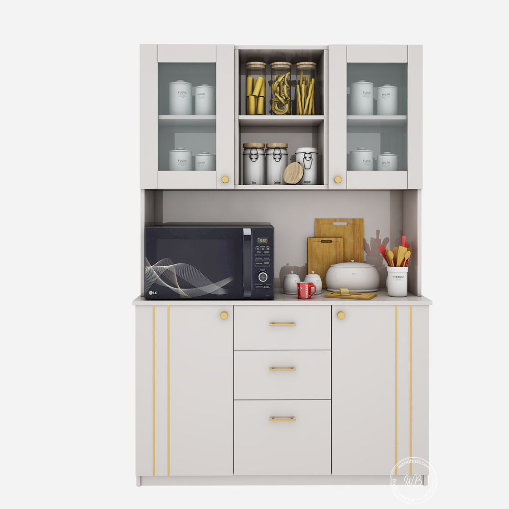 Edith Crockery Unit | HDHMR | Champagne
