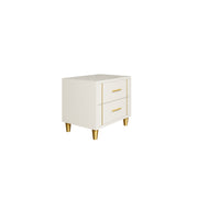 Canna Bedside Table | HDHMR | Champagne