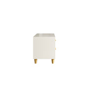 Canna Bedside Table | HDHMR | Champagne