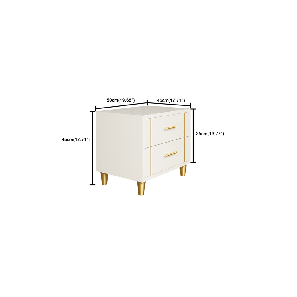Canna Bedside Table | HDHMR | Champagne