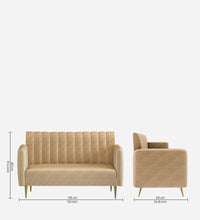 Load image into Gallery viewer, Amour Sofa Set - Beige
