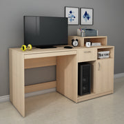 Verner Computer Desk | Beige Teak