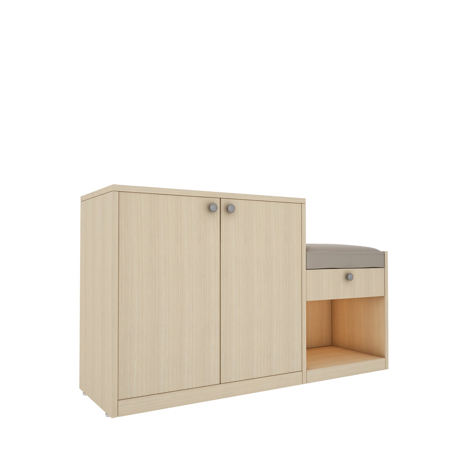 Ergad Shoe Cabinet | Beige Teak