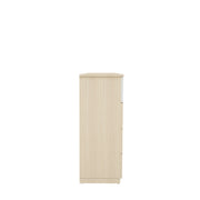 Boaz Chest of Drawers | Beige Teak and Frosty White