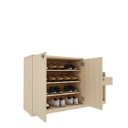Ergad Shoe Cabinet | Beige Teak