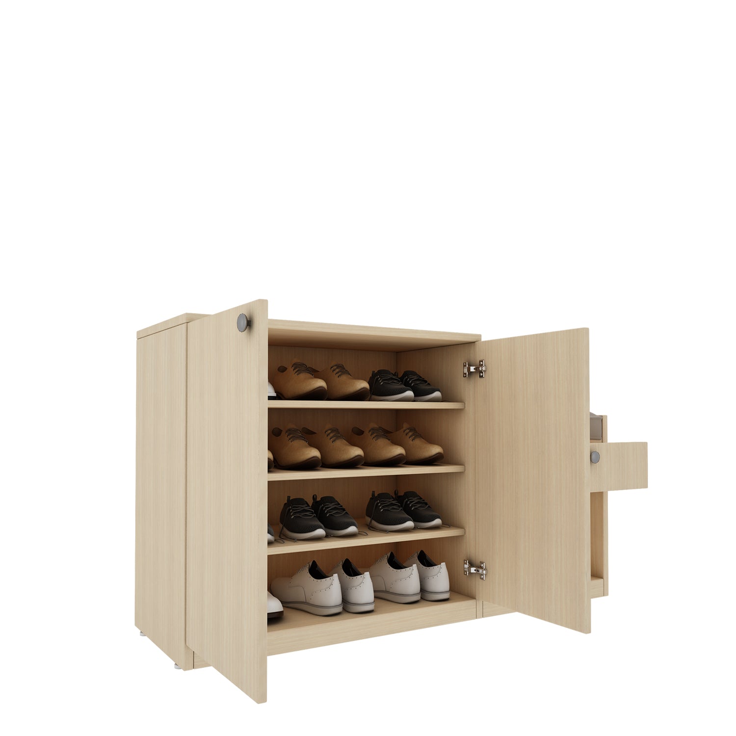 Ergad Shoe Cabinet | Beige Teak