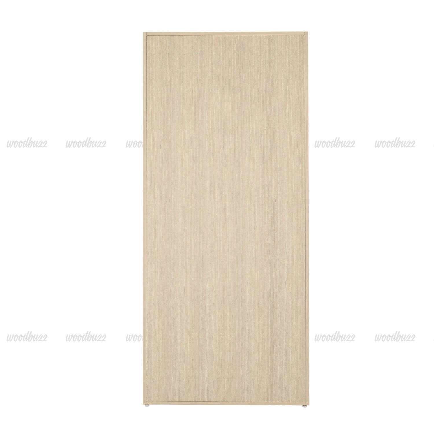 Charles Wardrobe - Beige Teak & Grey