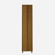 Lasker Bookcase | Exotic Teak and Frosty White