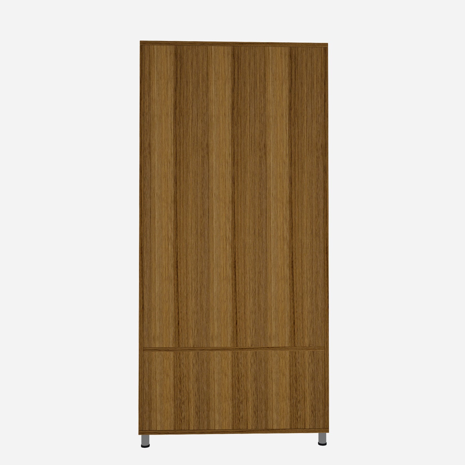 Lasker Bookcase | Exotic Teak and Frosty White
