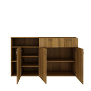 Enoch Side kitchen Crockery Unit | Exotic Teak