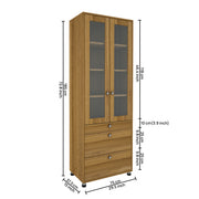 Pinnacle Bookcase | Exotic Teak