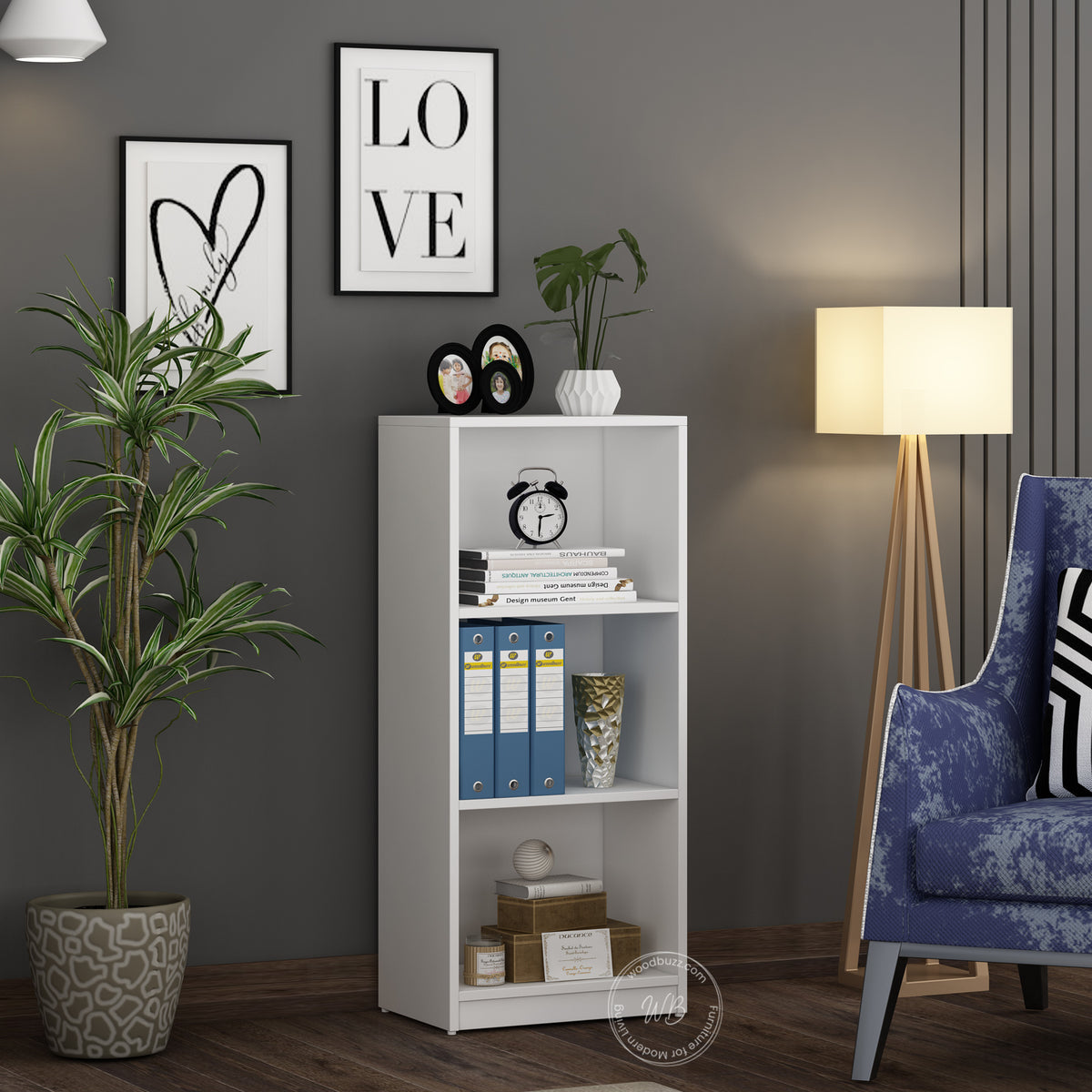 Doris Bookcase | Frosty White