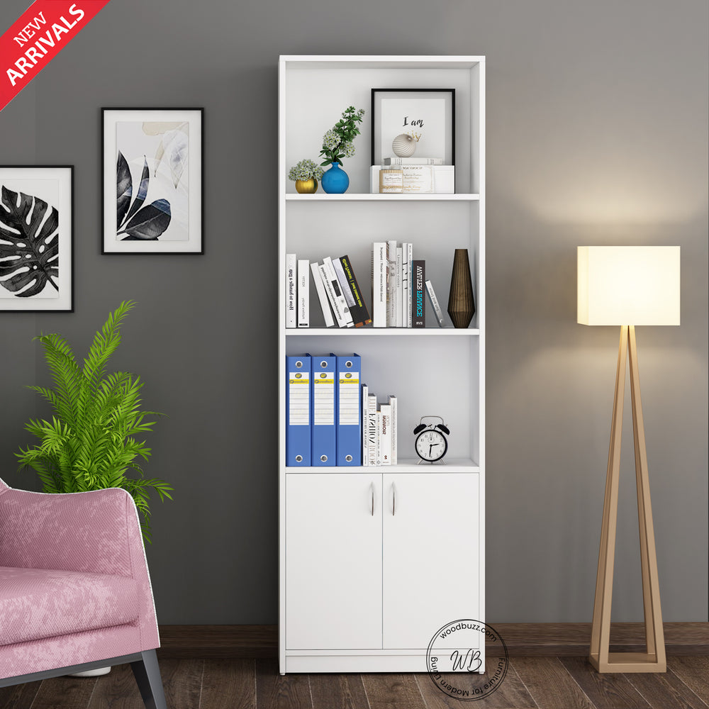 Cambrey Bookcase | Frosty White