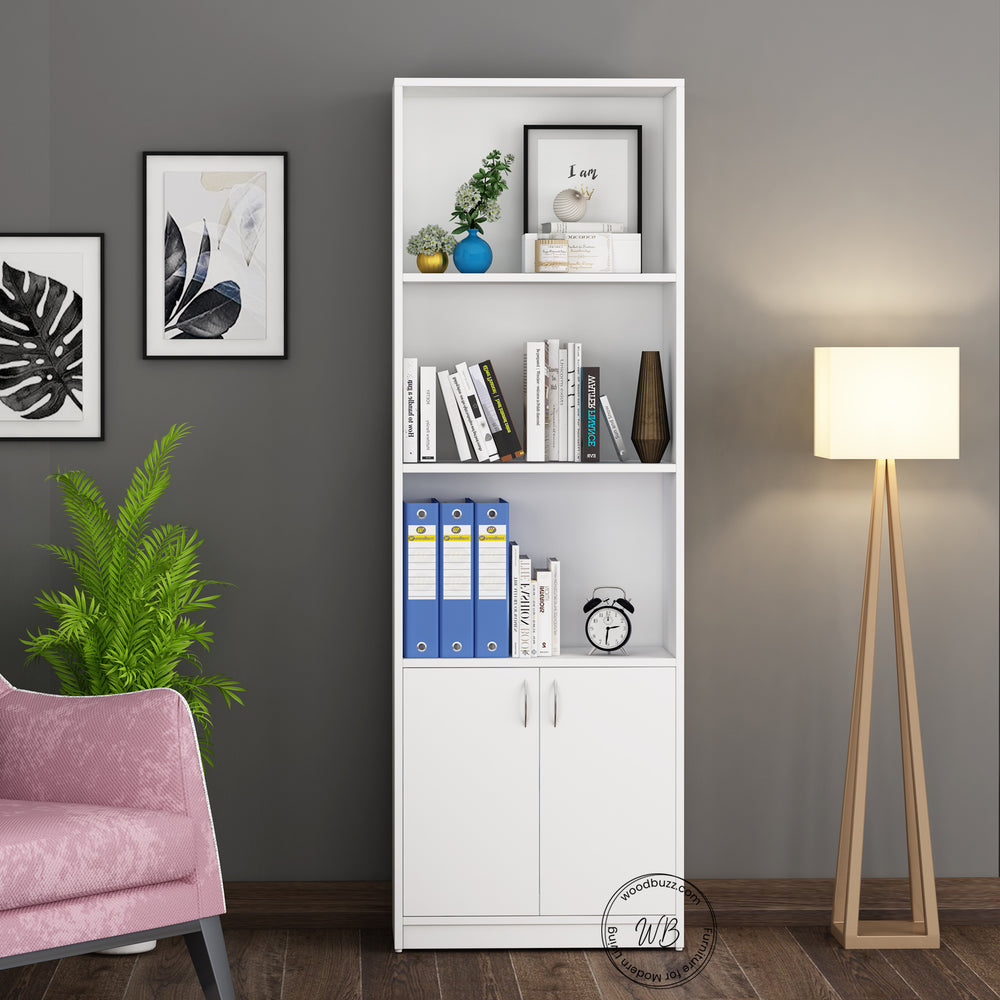 Cambrey Bookcase | Frosty White