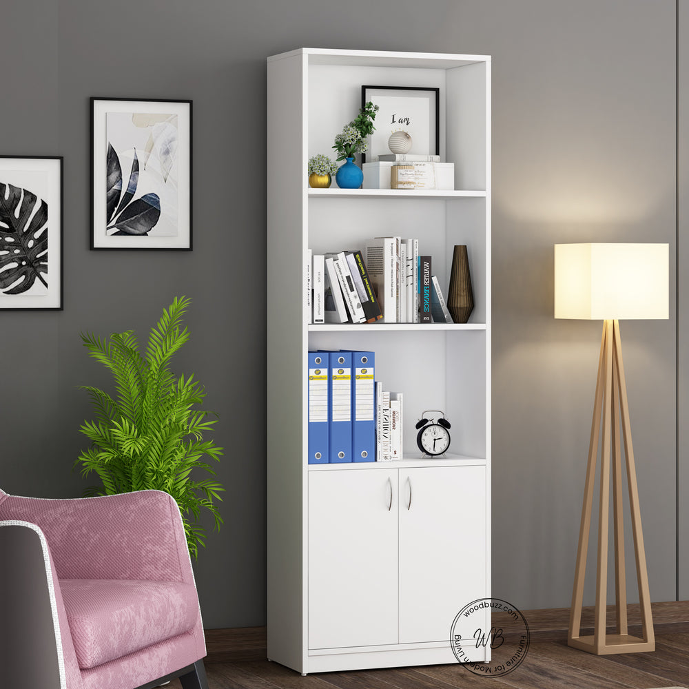 Cambrey Bookcase | Frosty White