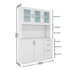 Load image into Gallery viewer, Modish Crockery Unit - 3Door - White
