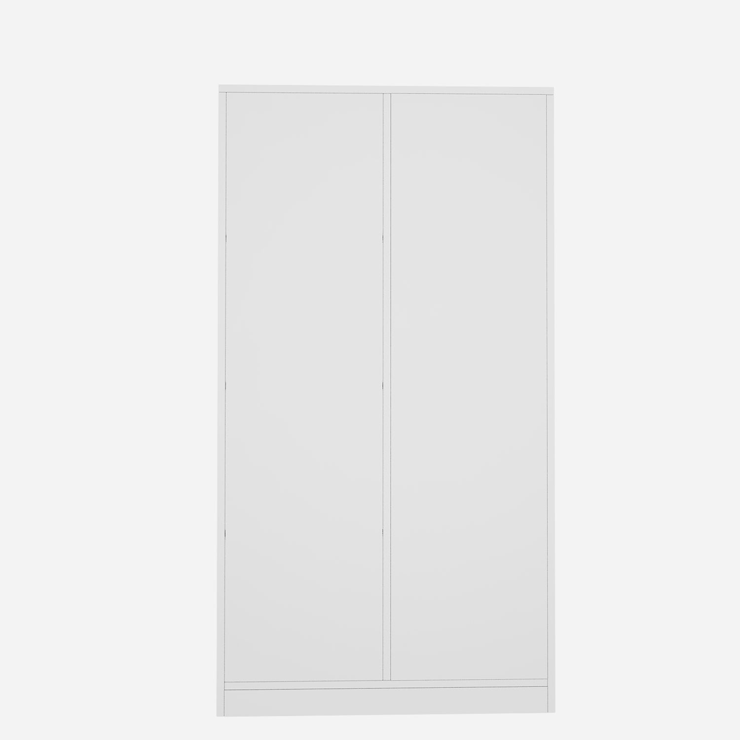Double Mint Bookcase | White