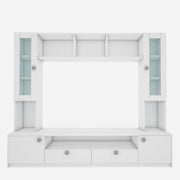 Benji TV Unit | 55 Inch TV | Frosty White