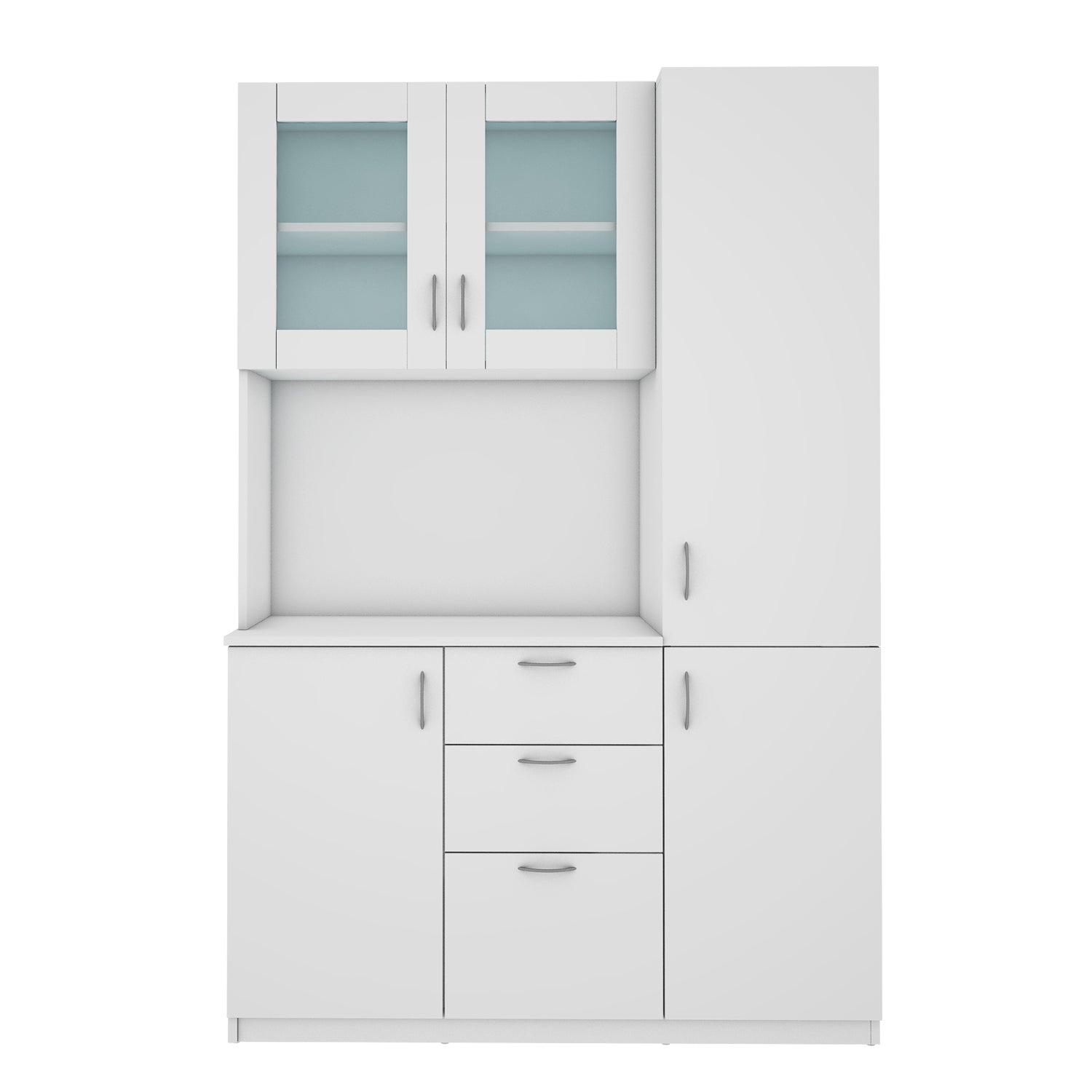 Divine Crockery Unit | Frosty White