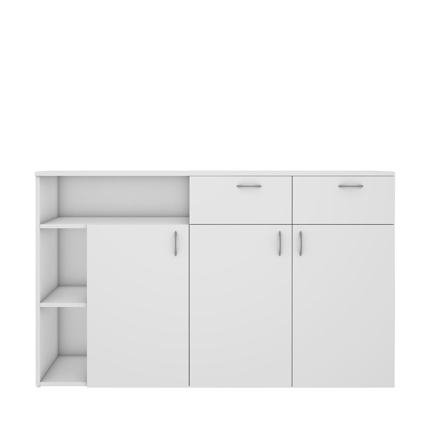 Enoch Side kitchen Crockery Unit | Frosty White