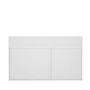 Enoch Side kitchen Crockery Unit | Frosty White
