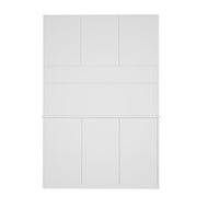 Modish Crockery Unit Three Door | Frosty White