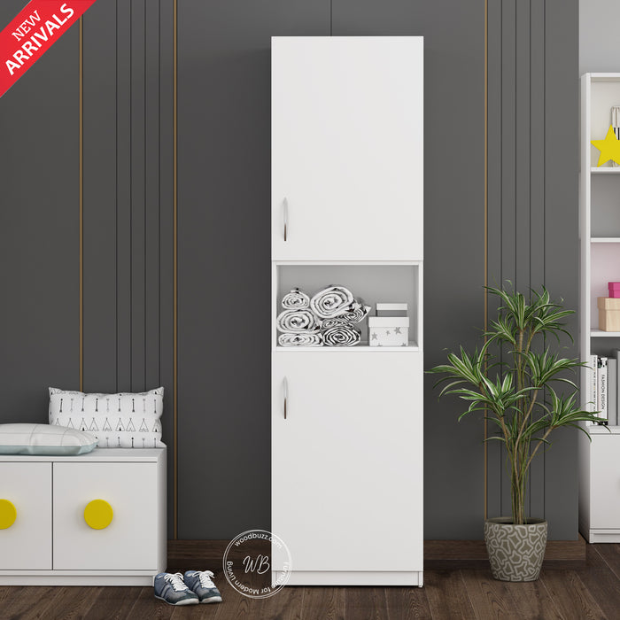 Edwin Two Door wardrobe | Frosty White