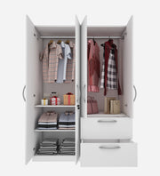 Cortina 4 Door Wardrobe - White