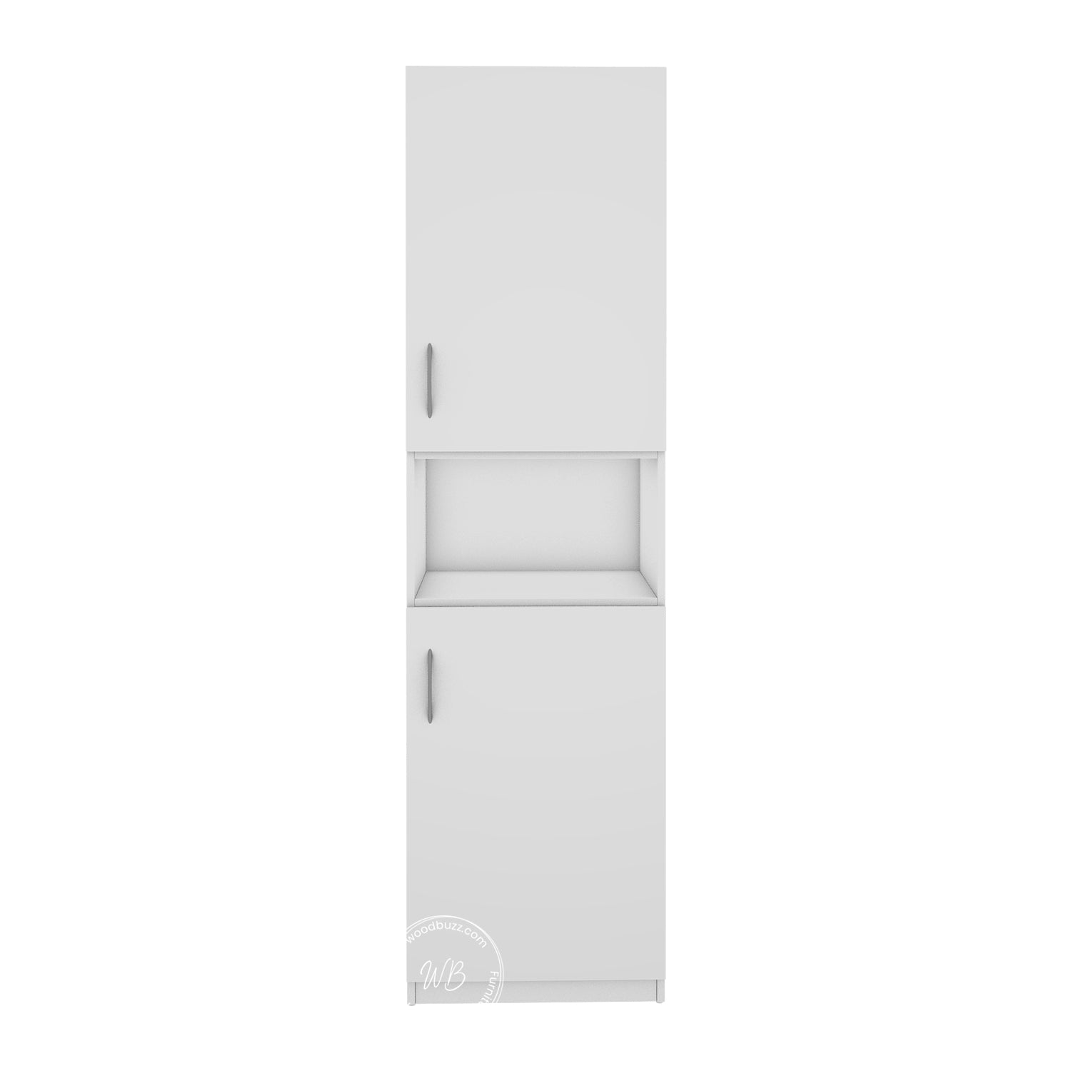 Edwin Two Door wardrobe | Frosty White