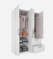 Cortina 4 Door Wardrobe - White
