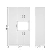 Savory Crockery unit | Frosty White