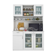Alora Crockery Unit | Frosty White