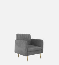Load image into Gallery viewer, Amour Single Seater Sofa - Graphite Grey
