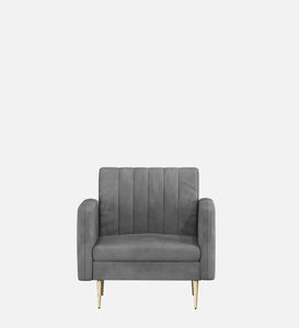 Amour Single Seater Sofa - Graphite Grey