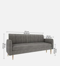 Load image into Gallery viewer, Amour Sofa Set - Graphite Grey
