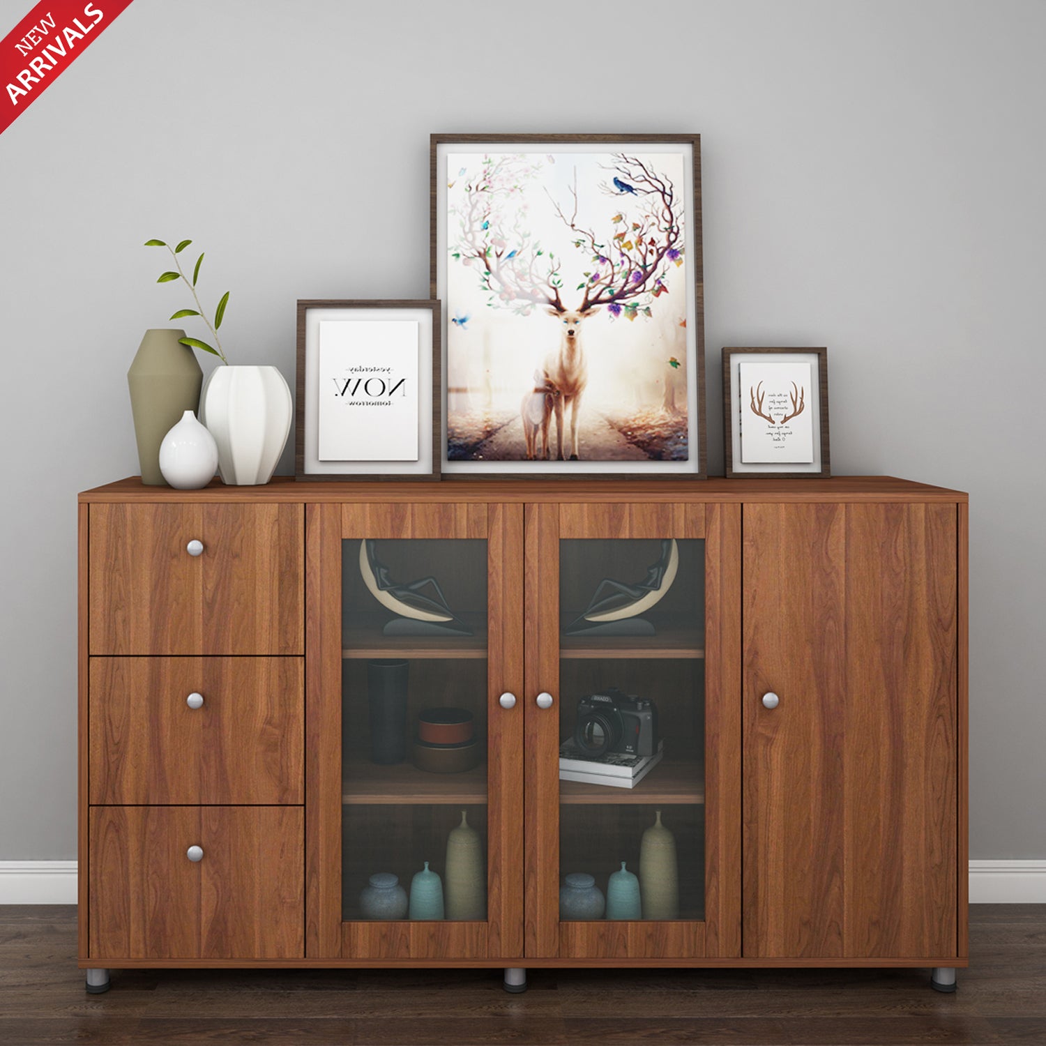 Nebula Chest of drawers | Walnut