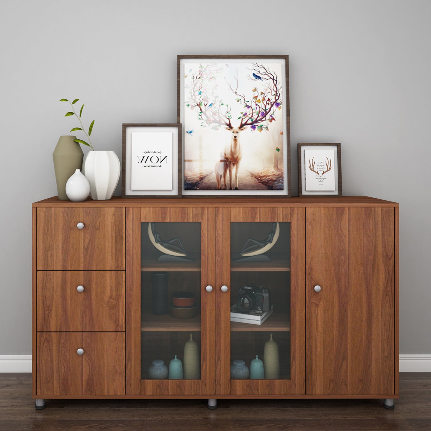 Nebula Chest of drawers | Walnut