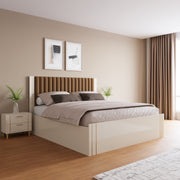Canna King Size Bed  | HDHMR | Champagne