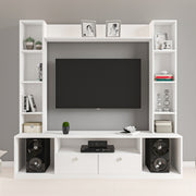 Florence TV Unit | 55 Inch TV | Frosty White