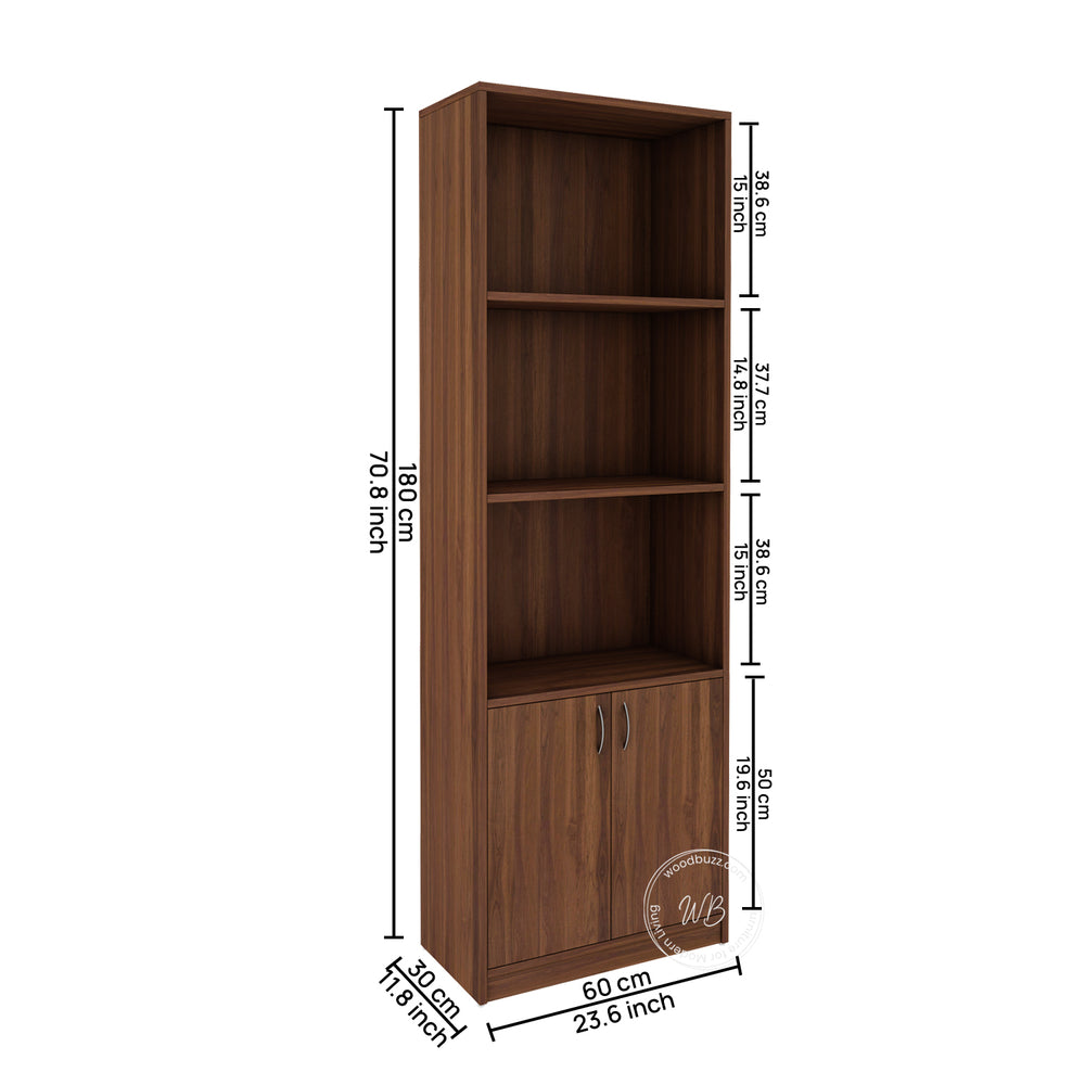 Cambrey Bookcase | Walnut