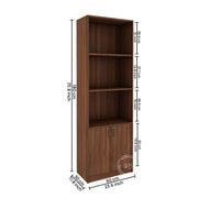 Cambrey Bookcase | Walnut