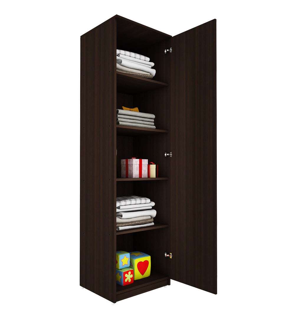 Quinn Single Door Wardrobe | Wenge
