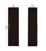 Quinn Single Door Wardrobe | Wenge