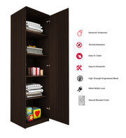 Quinn Single Door Wardrobe | Wenge