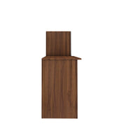 Derrick Home office table | Walnut and Frosty White