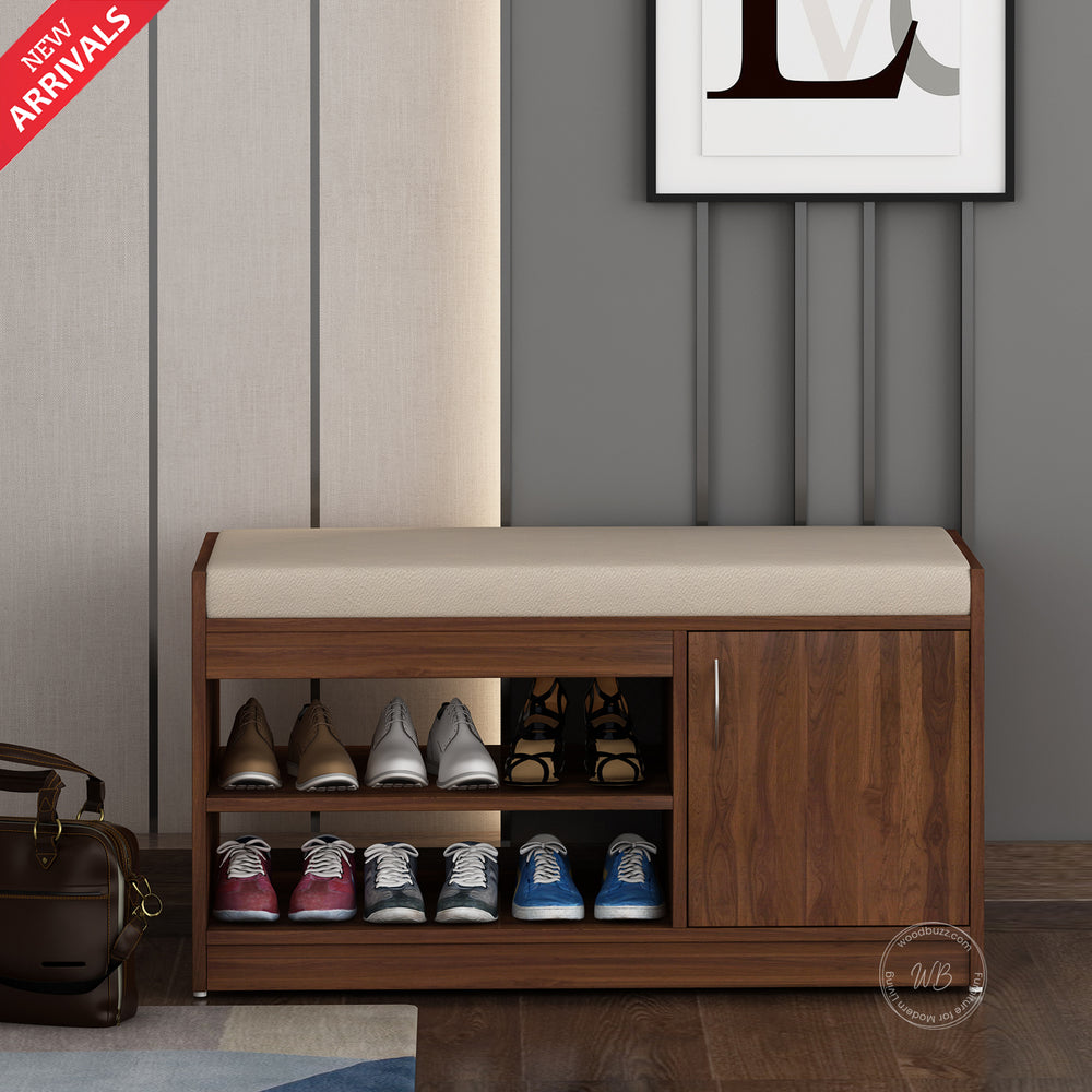 Irene Shoe Rack- Walnut