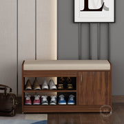 Irene Shoe Rack- Walnut