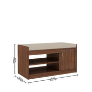 Irene Shoe Rack- Walnut